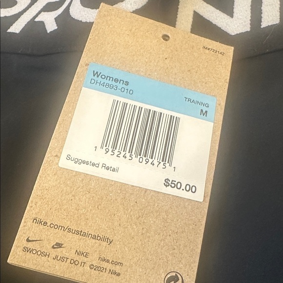 Nike Pro Black Leggjngs Women Medium NWT - Picture 2 of 5